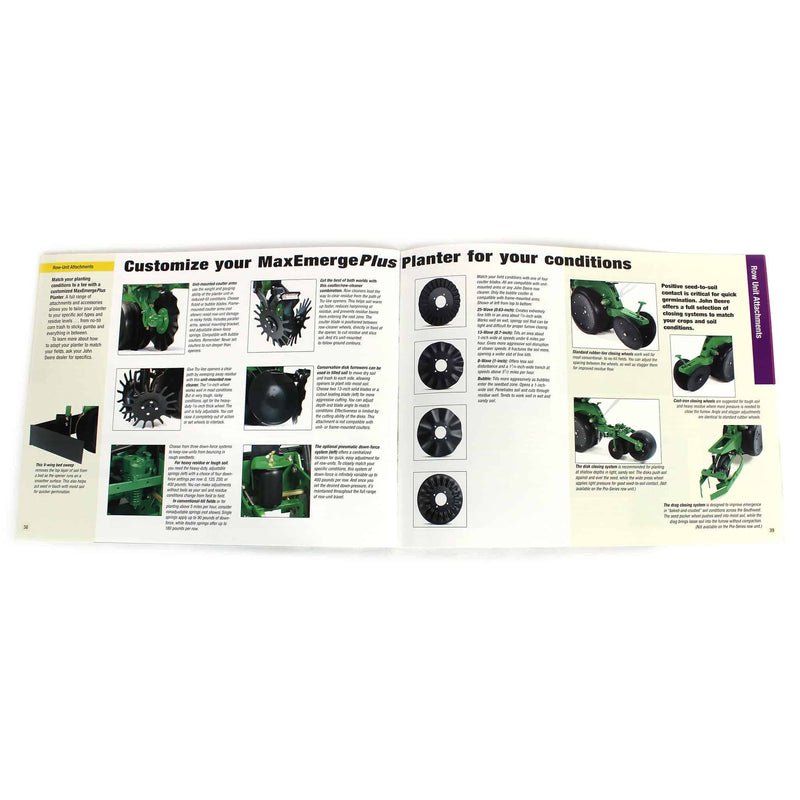 John Deere Planters Sales Brochure