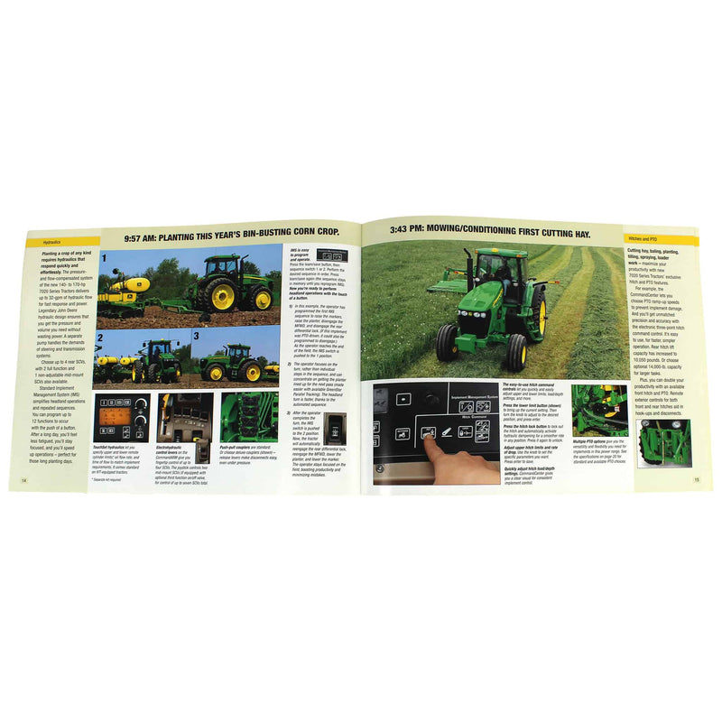 John Deere 140- to 170-PTO HP Tractor 7020 Series Sales Brochure