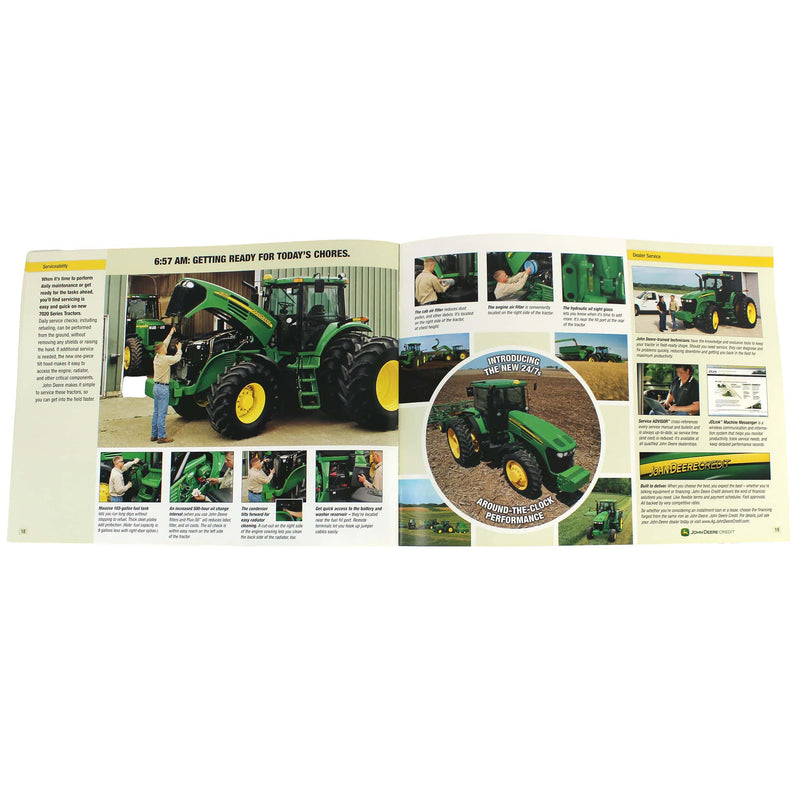 John Deere 140- to 170-PTO HP Tractor 7020 Series Sales Brochure