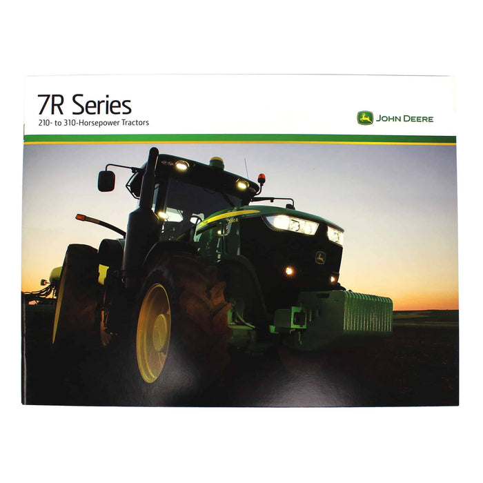 John Deere 7R Series Tractor Sales Brochure Image