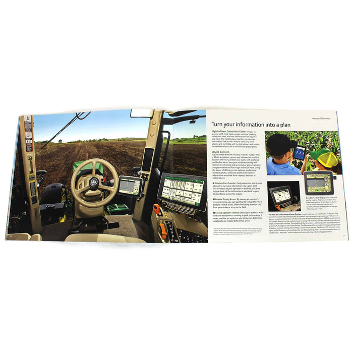 John Deere 7R Series Tractor Sales Brochure Image