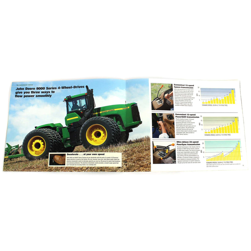 John Deere 9000/9000T Series Tractor Sales Brochure