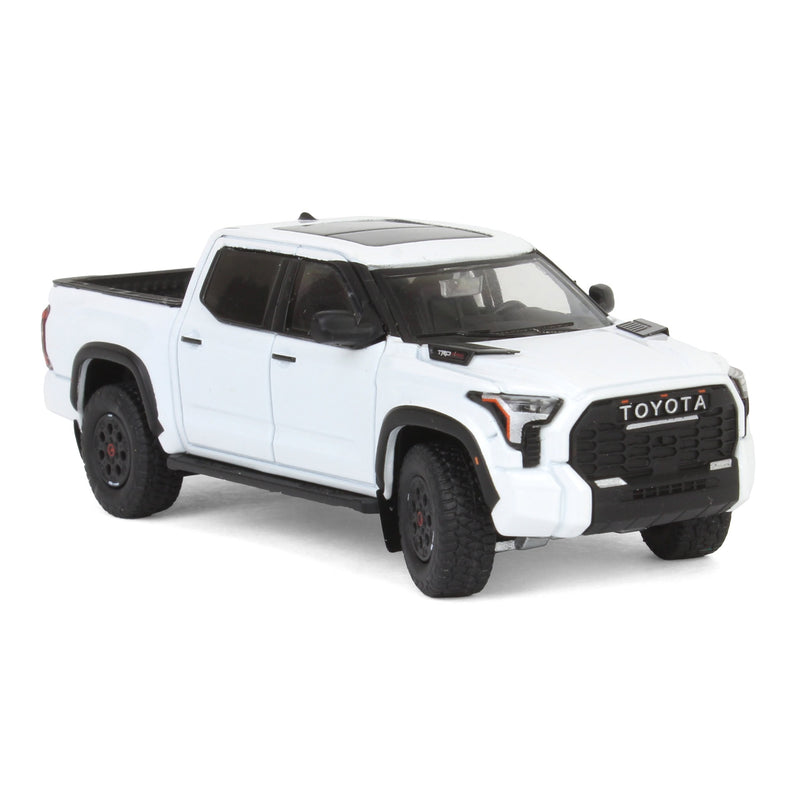 1/64 2024 Toyota Tundra TRD Pro White, GCD, Dealer Exclusive