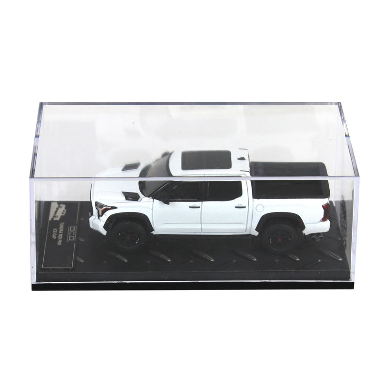 1/64 2024 Toyota Tundra TRD Pro White, GCD, Dealer Exclusive