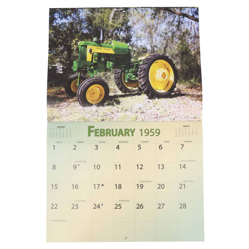 2026 Vintage John Deere Calendar Featuring 1959 Tractors