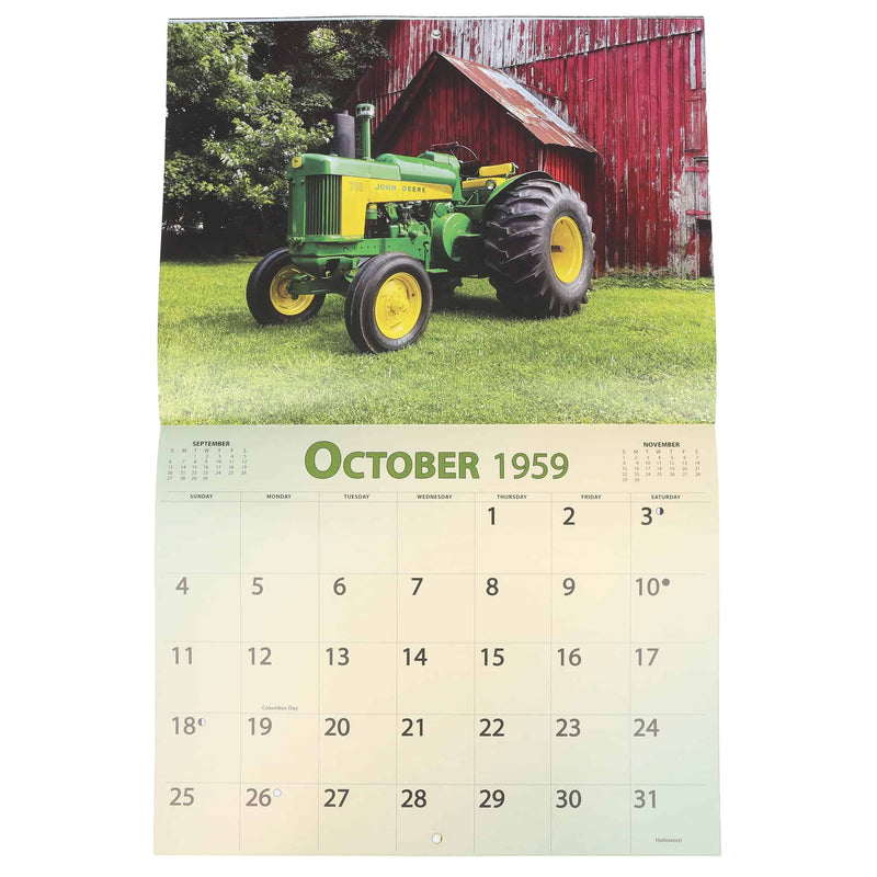 2026 Vintage John Deere Calendar Featuring 1959 Tractors