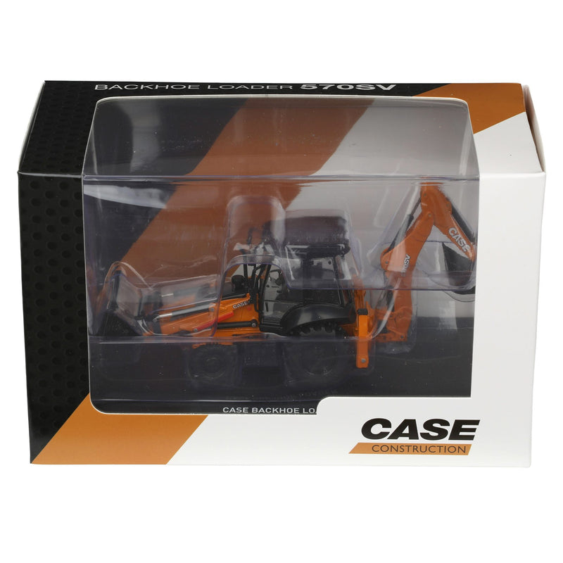 1/50 Case 570SV Backhoe Loader, by Eligor