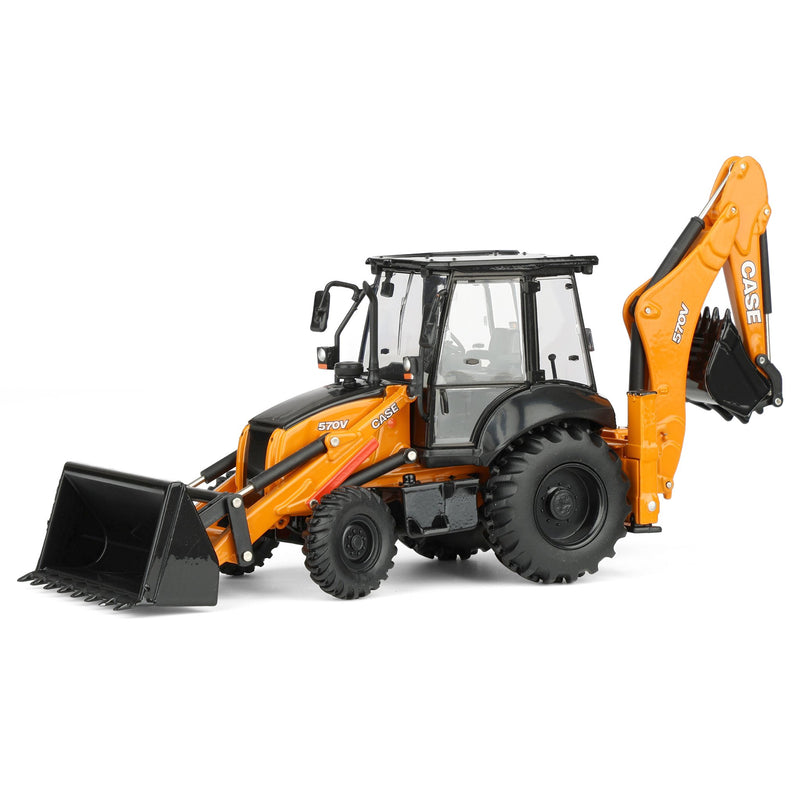 1/50 Case 570V Backhoe Loader, by Eligor