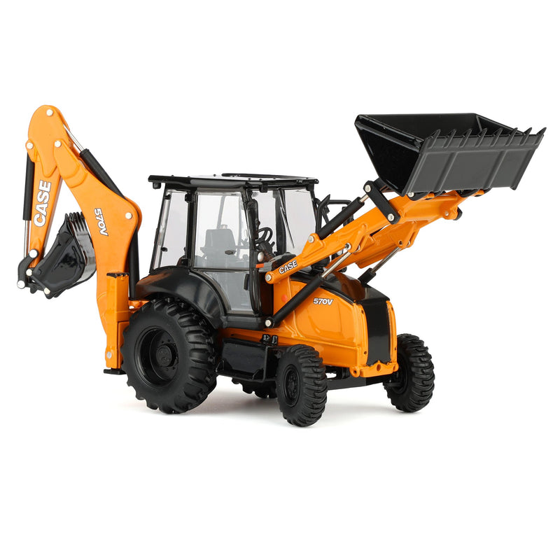 1/50 Case 570V Backhoe Loader, by Eligor