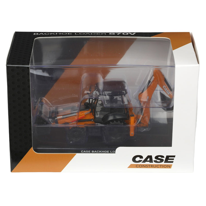 1/50 Case 570V Backhoe Loader, by Eligor