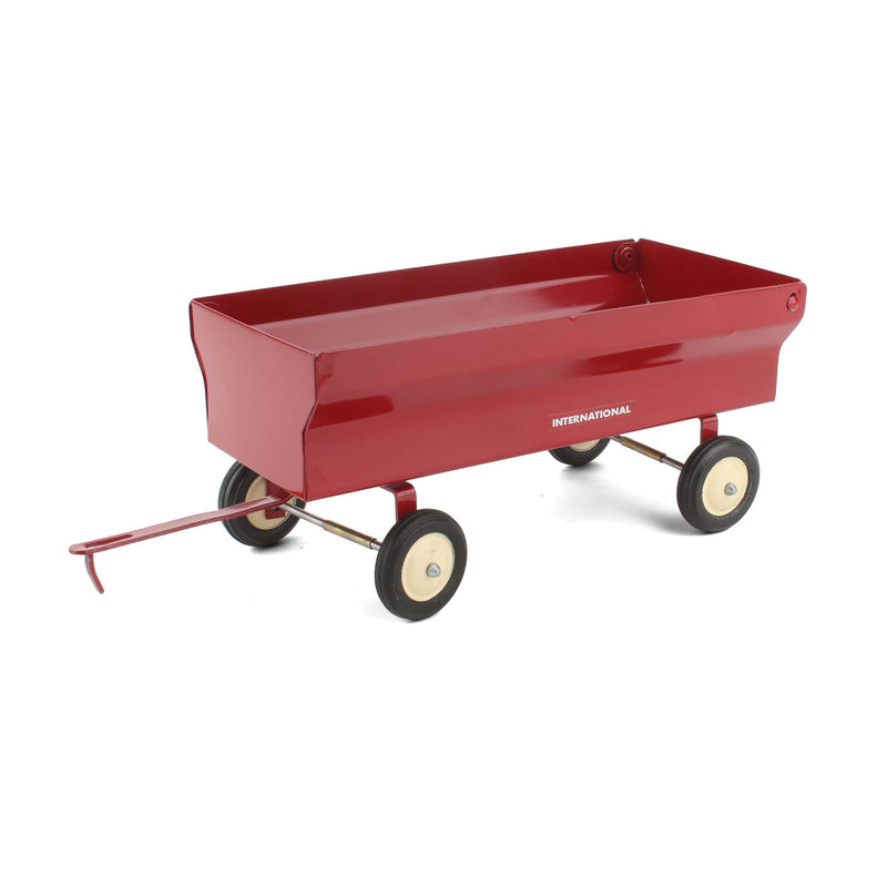 1/16 Red International Flare Barge Wagon by ERTL - LOOSE