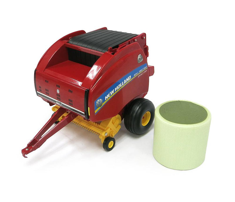 1/16 New Holland Roll-Belt 560 Round Baler with Bale by ERTL, 40th Anniversary Edition