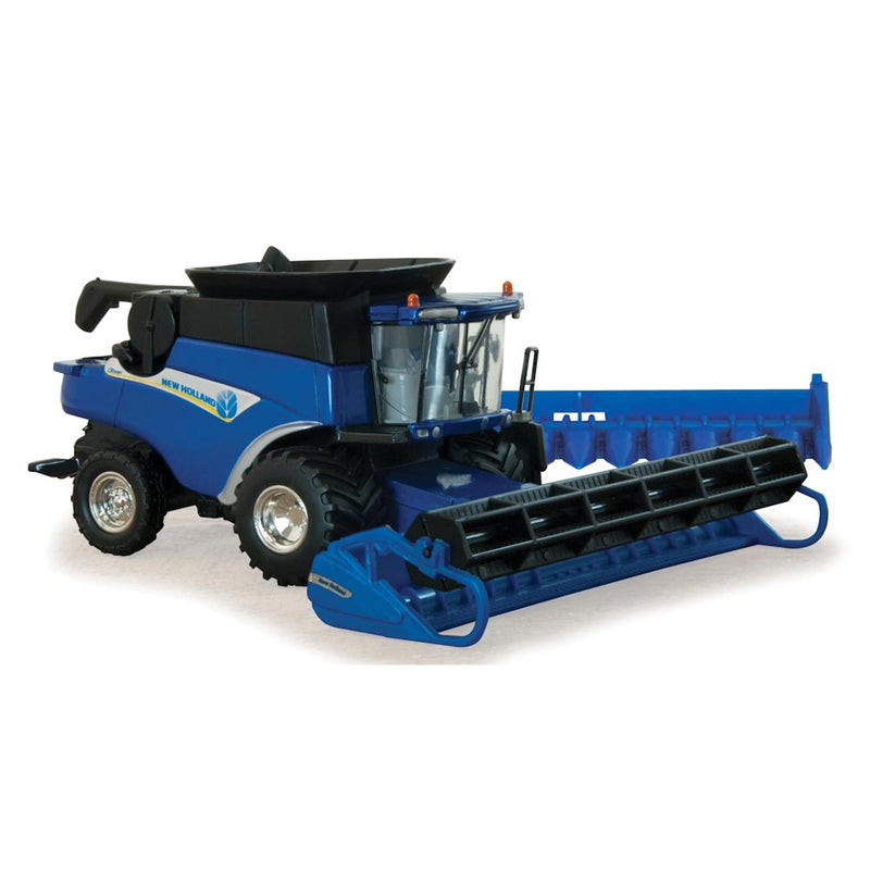BLUE CHASE UNIT ~ 1/64 2013 Farm Show New Holland CR9090 Combine by ERTL