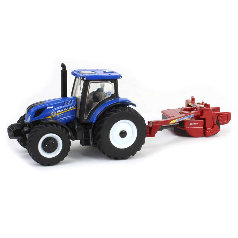 1/64 New Holland T6.175 MFD with H7230 Discbine