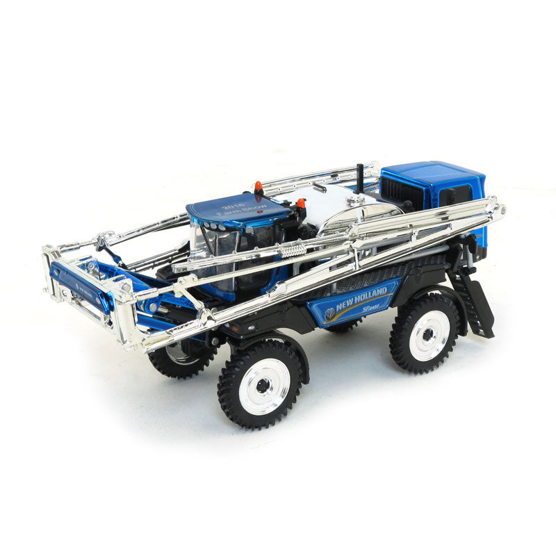 BLUE Chrome Chase ~ 1/64 New Holland SP.345F Sprayer by ERTL, 2016 Farm Show Edition