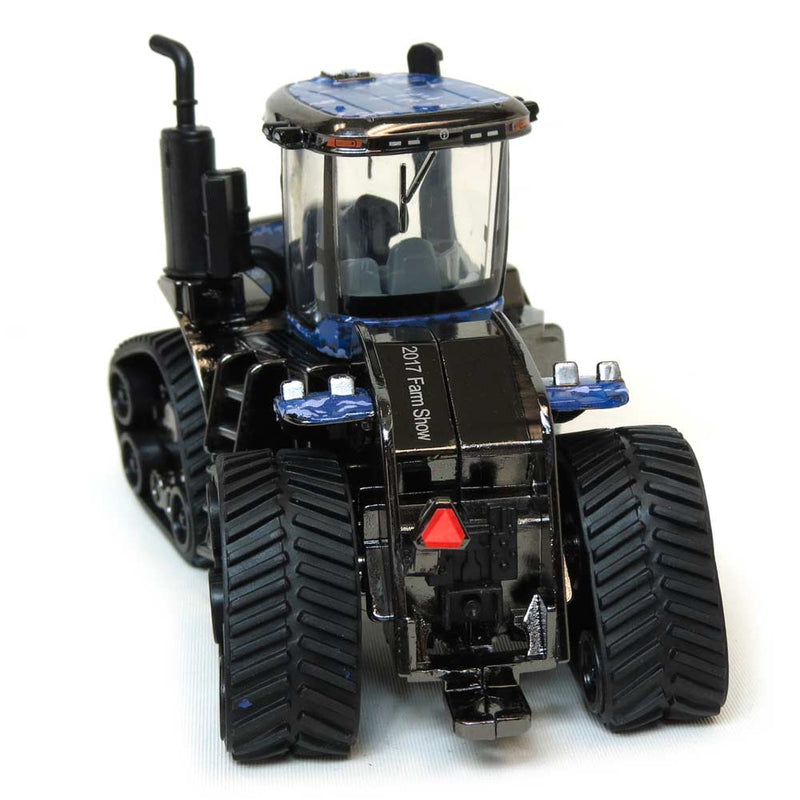 CHROME CHASE ~ 1/64 2017 Farm Show New Holland T9.600 SmartTrax Tractor with Blue Camo Deco by ERTL