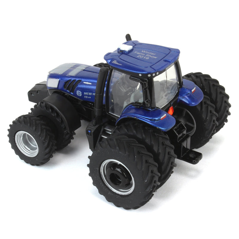1/64 New Holland Blue Power T8.435 Tractor with Front & Rear Duals, 2019 Winter Farm Show