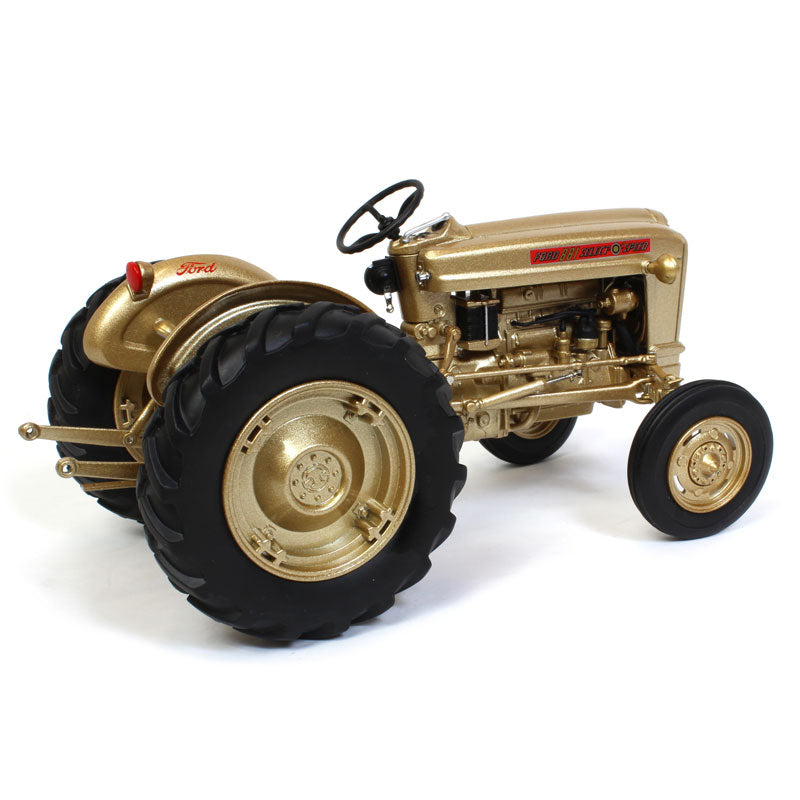 (B&D)1/16 Ford 881 Gold Demonstrator, 25th Ann.National Farm Toy Museum - Damaged Item