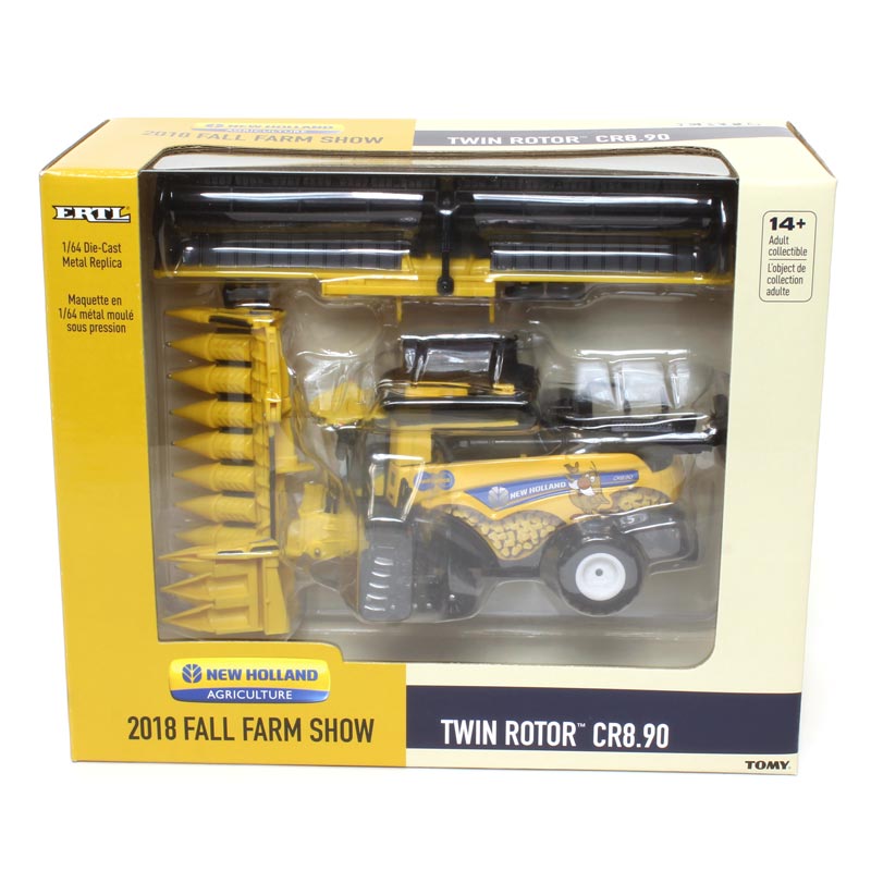 1/64 New Holland Twin Rotor CR8.90 Combine on Tracks, 2018 Fall Farm Show