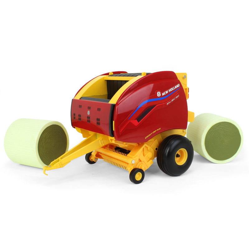 1/16 New Holland Roll-Belt 560 Round Baler with 2 Round Bales by ERTL - Damaged Box