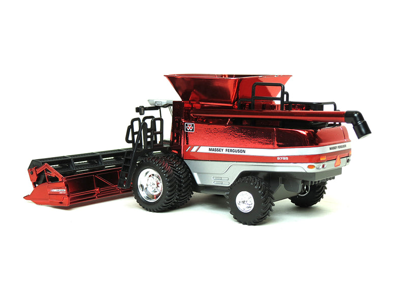 Red Chrome Version ~ 1/64 Massey Ferguson 9795 Combine, 2015 PA Farm Show by ERTL