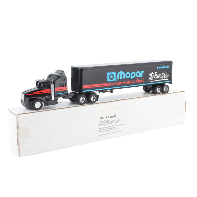 1/64 Kenworth T600A Semi Truck with Box Trailer by ERTL, MOPAR