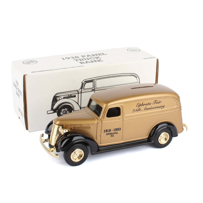 1/25 1938 Panel Truck Bank, Ephrata Fair 75th Anniversary 1918-1993