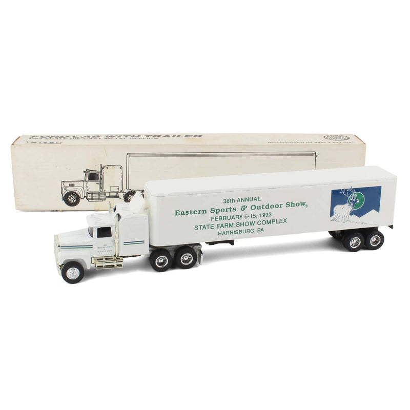 1993 Eastern Sports and Outdoor Show Harrisburg, PA Diecast Ford LTL-9000 Tractor Trailer by ERTL