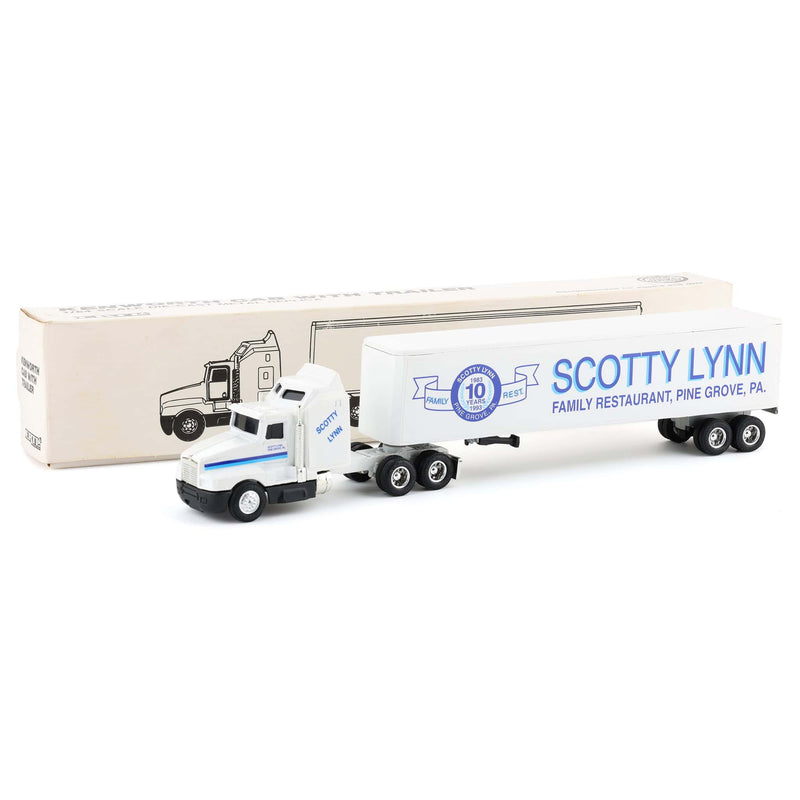 1/64 Kenworth T600A Semi Truck with Box Trailer, Scotty Lynn Family Restaurant - Pine Grove, PA