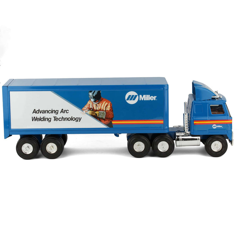 International COE Semi Truck and Box Trailer with Miller Technology Decor by ERTL