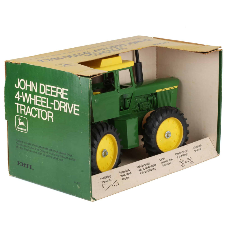 1/16 John Deere 7520 4-Wheel-Drive Tractor by ERTL, 1 Hole Version