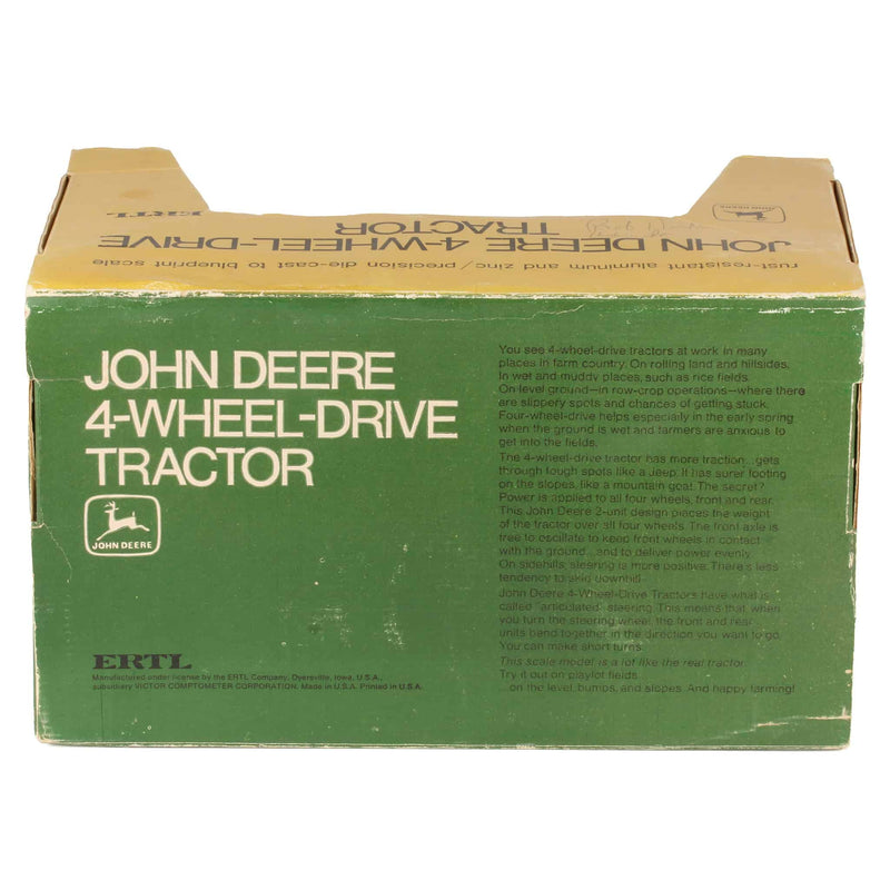 1/16 John Deere 7520 4-Wheel-Drive Tractor by ERTL, 2 Hole Version With Cab Rivet