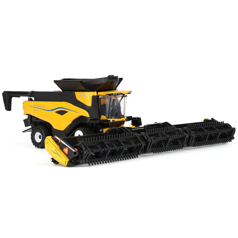 1/64 New Holland CR11 Tracked Combine with Corn & Draper Heads by ERTL