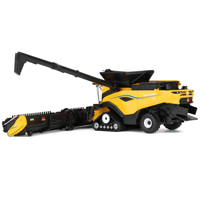 1/64 New Holland CR11 Tracked Combine with Corn & Draper Heads by ERTL