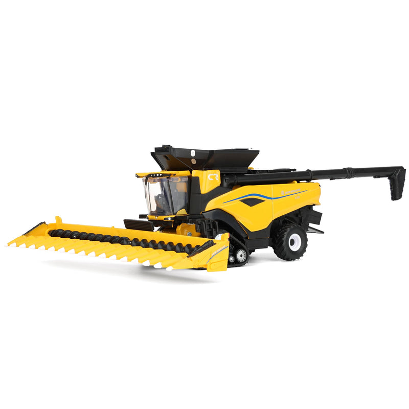 1/64 New Holland CR11 Tracked Combine with Corn & Draper Heads by ERTL