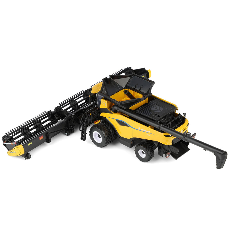 1/64 New Holland CR11 Combine with Corn Head & Draper Head, ERTL Prestige Collection