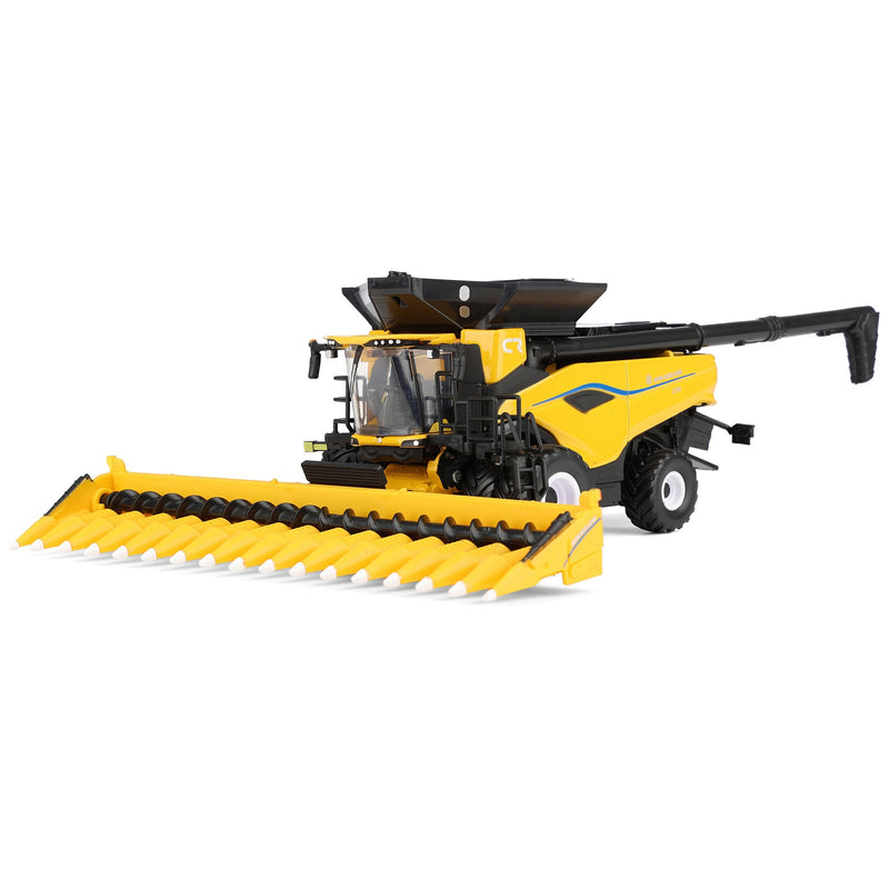 1/64 New Holland CR11 Combine with Corn Head & Draper Head, ERTL Prestige Collection