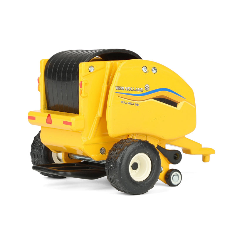 1/64 New Holland 561 Roll-Belt Baler with 6 Round Straw Bales by ERTL