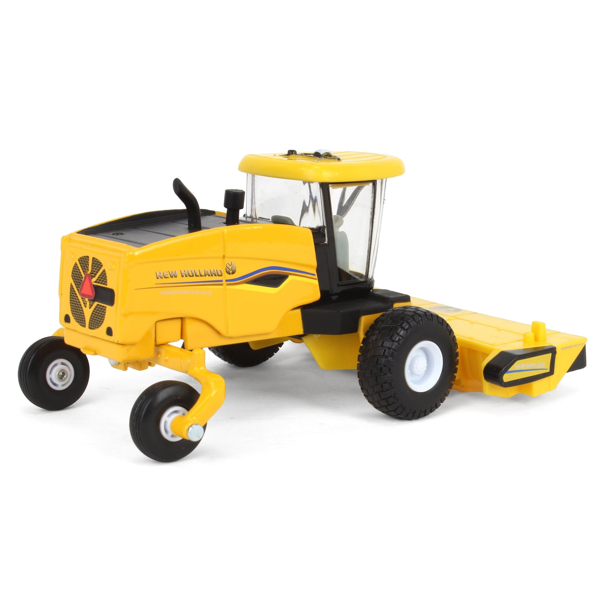 イエロー スクーター フィギュア　エリックソウ 1/64 New Holland Speedrower 260 Self-Propelled Windrower with