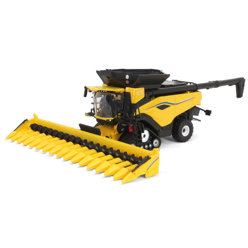 1/64 New Holland CR11 Tracked Combine with Corn Head & Draper Head by ERTL, 2025 Farm Show