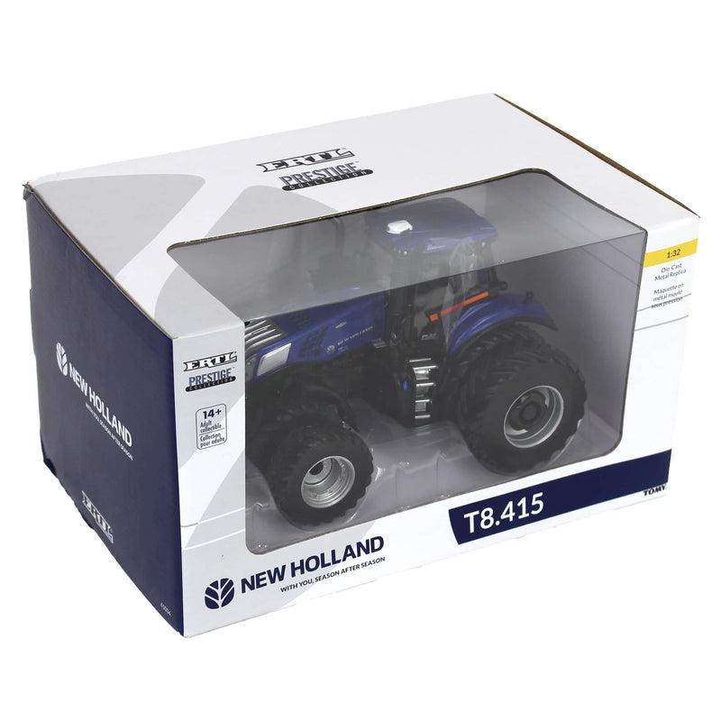 1/32 New Holland T8.415 Blue Power Tractor, ERTL Prestige Collection