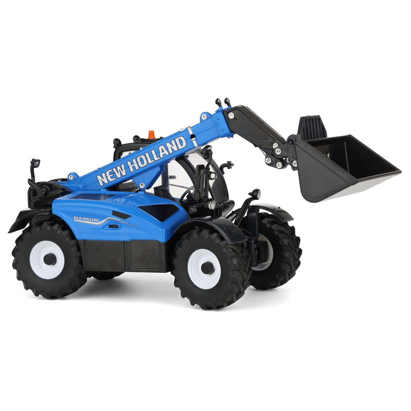 1/32 New Holland Blue TH7.42 Telehandler with (3) Attachments by ERTL