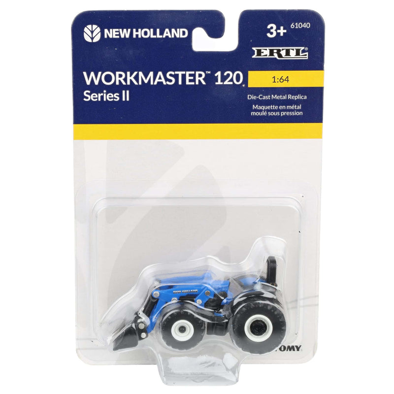 1/64 New Holland Workmaster 120 Tractor with Loader by ERTL