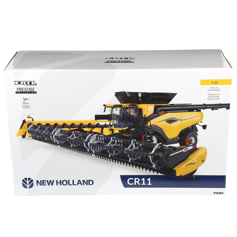 1/32 New Holland CR11 Tracked Combine with Draper Head & Corn Head, ERTL Prestige Collection