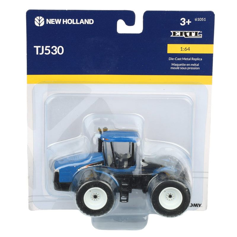 1/64 New Holland TJ530 4WD Tractor with Front & Rear Duals by ERTL