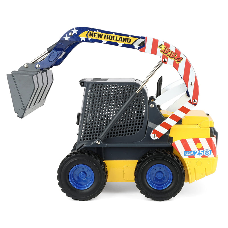 1/16 New Holland Stars & Stripes L334 Skid Steer Loader by ERTL, USA 250