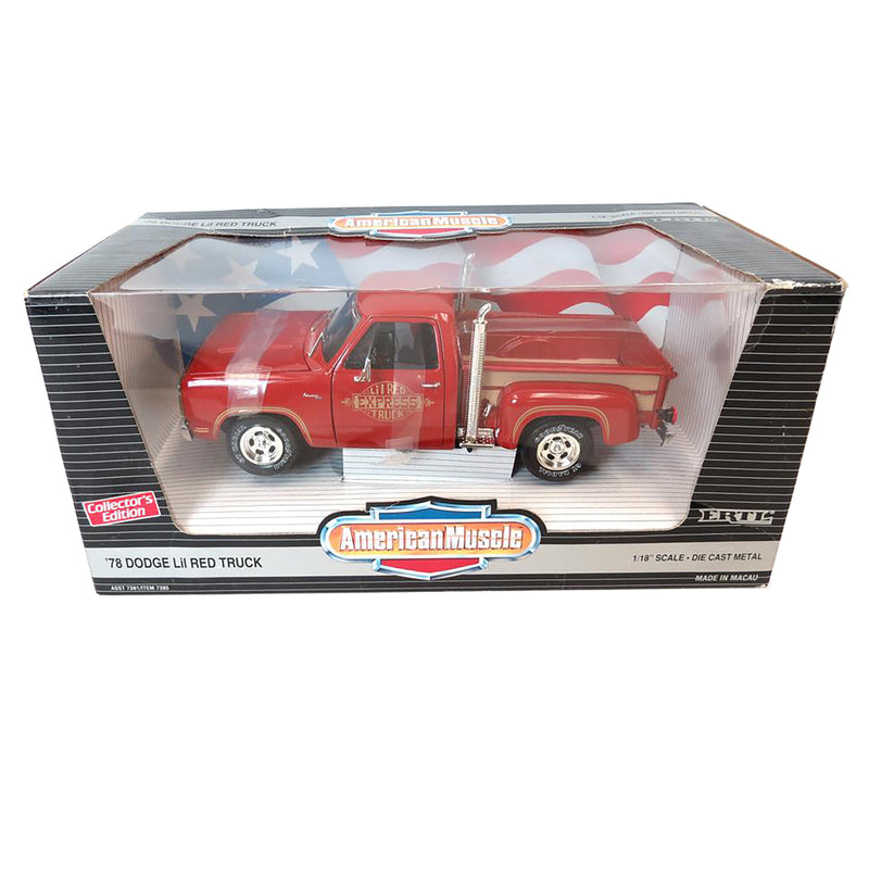 1/18 1978 Dodge Lil Red Pickup Truck by ERTL