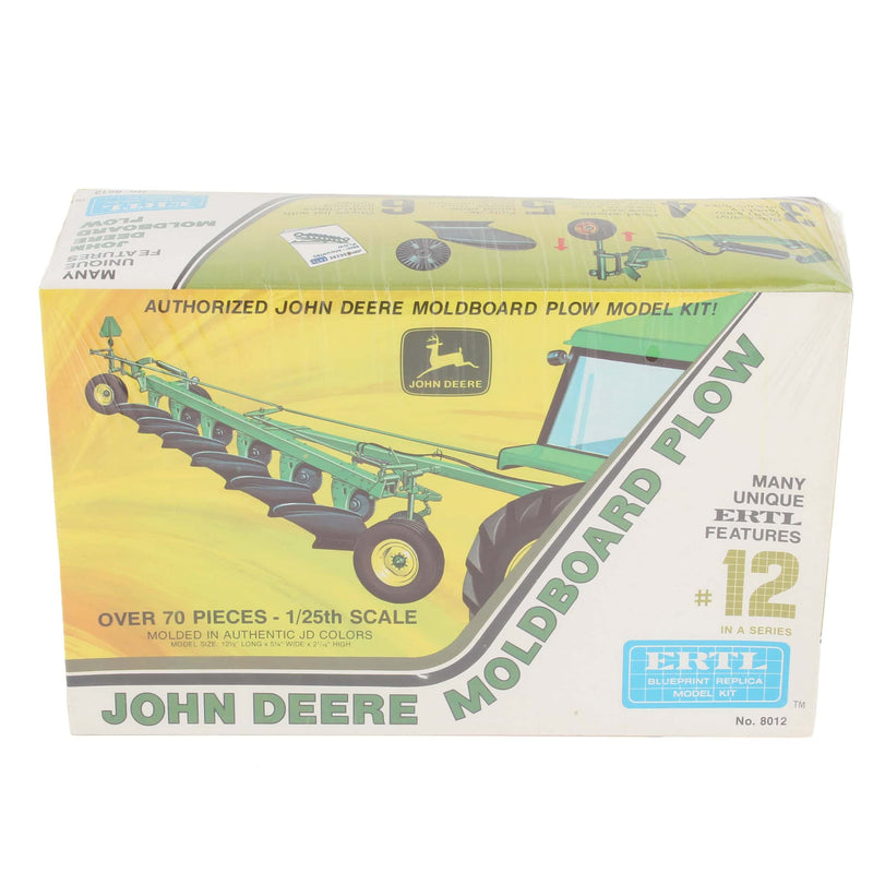 1/25 John Deere Moldboard Plow 70 Piece Kit by ERTL, #12 in Series, Sealed
