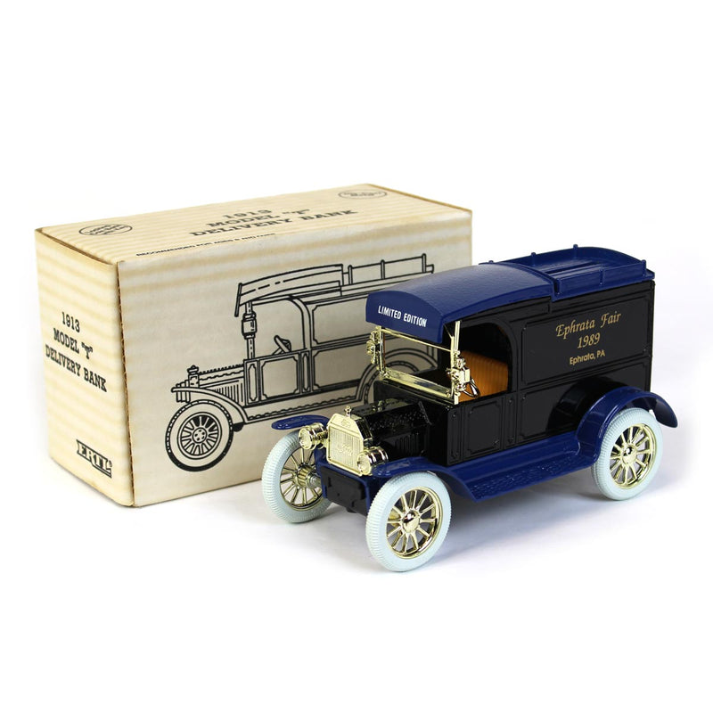 1/25 1913 Model T Delivery Bank, Ephrata Fair 1989, by ERTL