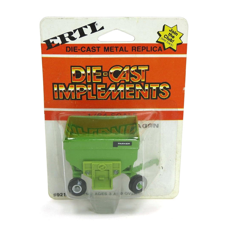 1/64 Lime Green Parker Gravity Wagon by ERTL